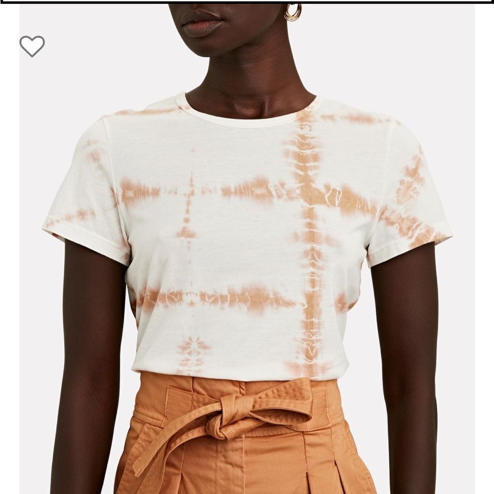 NWT Alc bambina tie dye t-shirt medium beige new